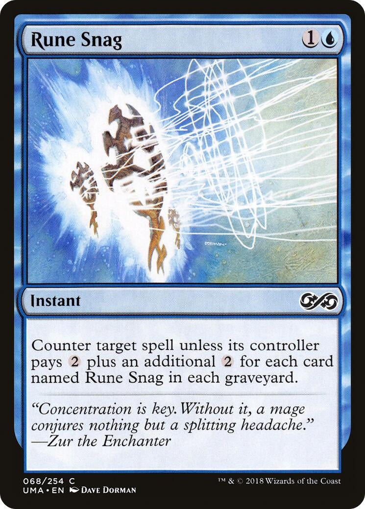 Image for Rune Snag (68) (Ultimate Masters) (UMA) - Magic: The Gathering
