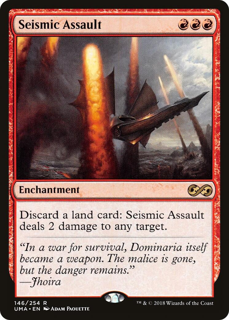 Image for Seismic Assault (146) (Ultimate Masters) (UMA) - Magic: The Gathering