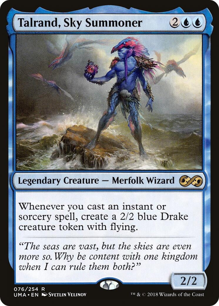 Image for Talrand, Sky Summoner (76) (Ultimate Masters) (UMA) - Magic: The Gathering