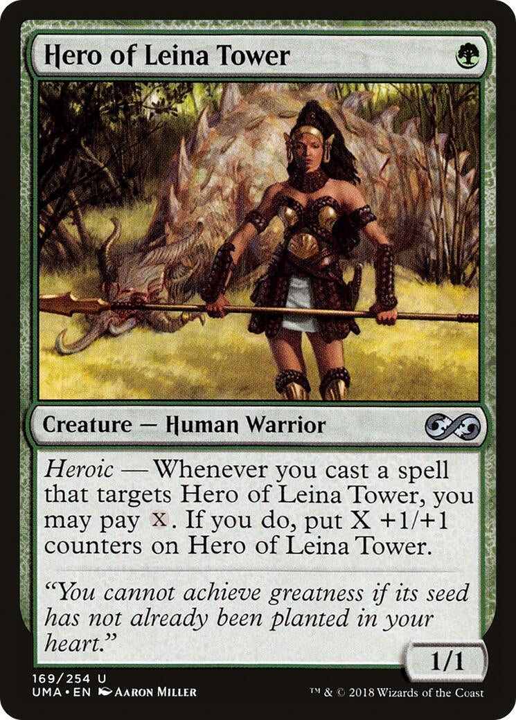 Image for Hero of Leina Tower (169) (Ultimate Masters) (UMA) - Magic: The Gathering