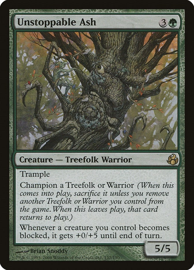 Image for Unstoppable Ash (137) (Morningtide) - Magic: The Gathering