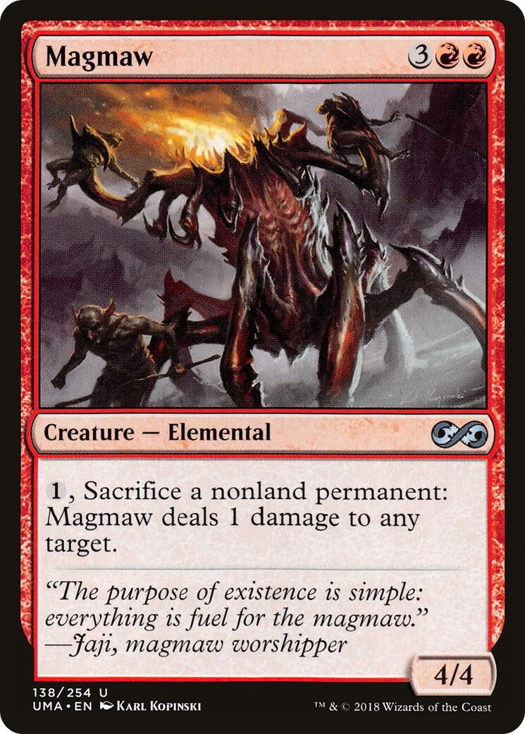 Image for Magmaw (138) (Ultimate Masters) (UMA) - Magic: The Gathering