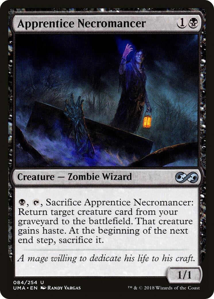 Image for Apprentice Necromancer (84) (Ultimate Masters) (UMA) - Magic: The Gathering