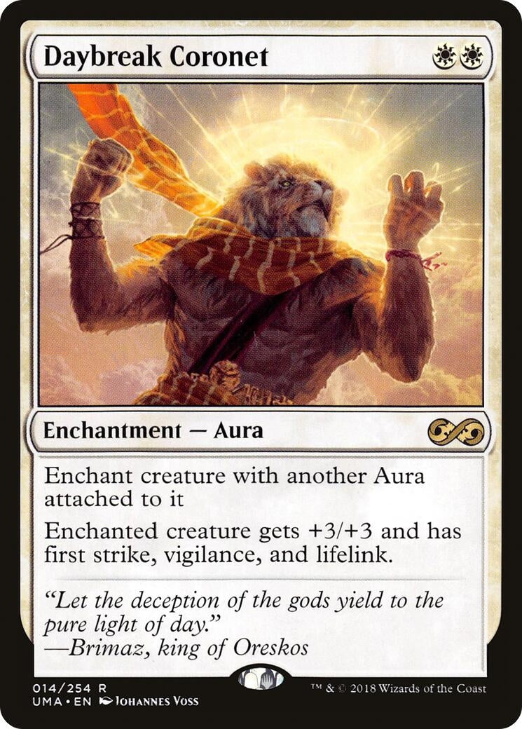 Image for Daybreak Coronet (14) (Ultimate Masters) (UMA) - Magic: The Gathering