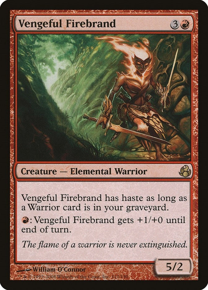 Image for Vengeful Firebrand (111) (Morningtide) - Magic: The Gathering
