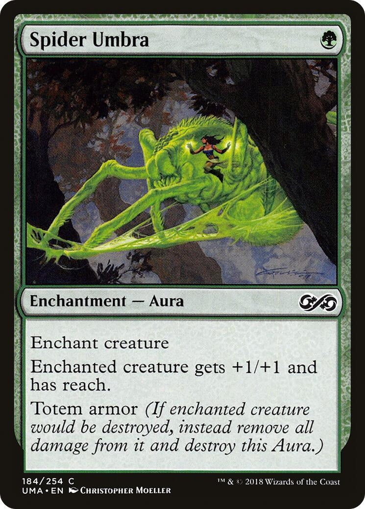 Image for Spider Umbra (184) (Ultimate Masters) (UMA) - Magic: The Gathering