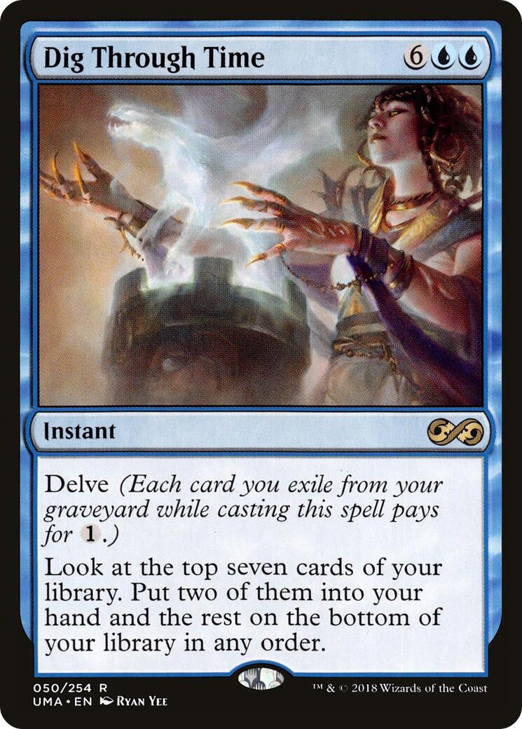 Image for Dig Through Time (50) (Ultimate Masters) (UMA) - Magic: The Gathering