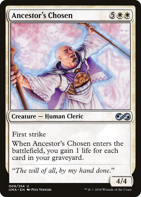 Image for Ancestor's Chosen (9) (Ultimate Masters) (UMA) - Magic: The Gathering