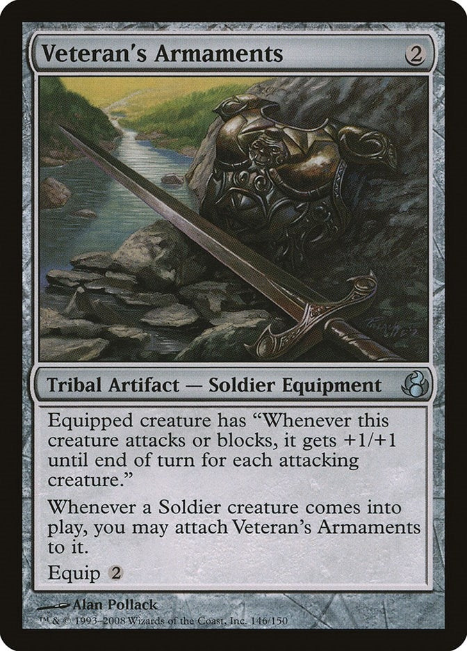 Image for Veteran's Armaments (146) (Morningtide) - Magic: The Gathering