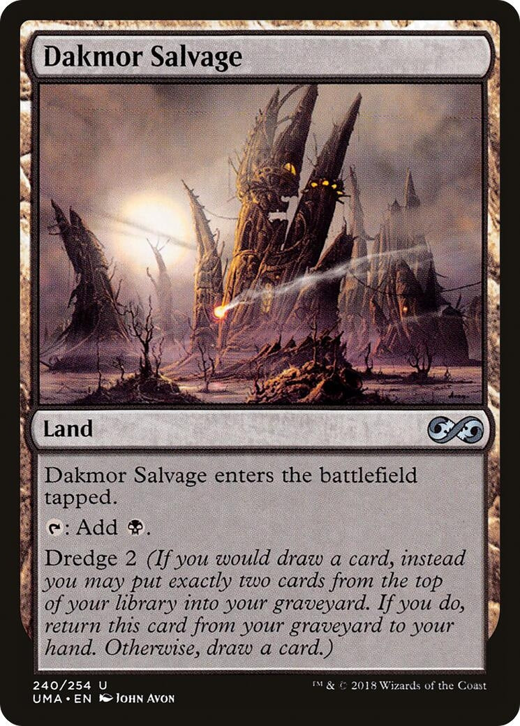 Image for Dakmor Salvage (240) (Ultimate Masters) (UMA) - Magic: The Gathering