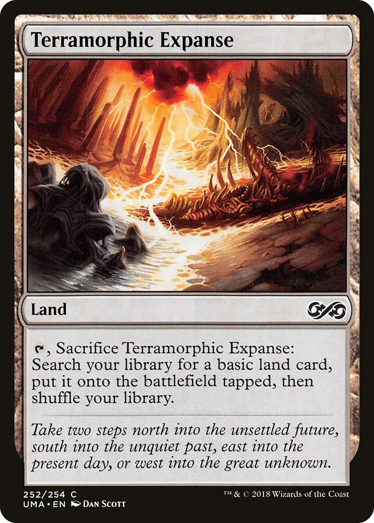 Image for Terramorphic Expanse (252) (Ultimate Masters) (UMA) - Magic: The Gathering