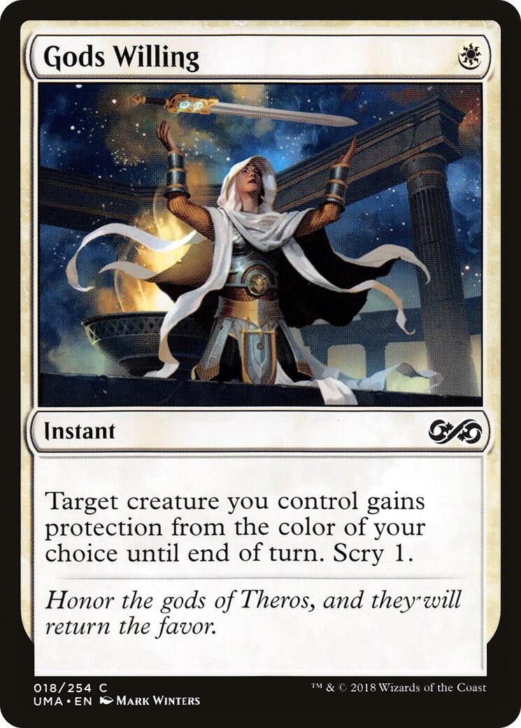 Image for Gods Willing (18) (Ultimate Masters) (UMA) - Magic: The Gathering