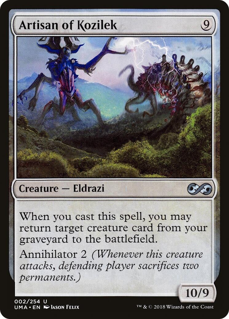 Image for Artisan of Kozilek (2) (Ultimate Masters) (UMA) - Magic: The Gathering