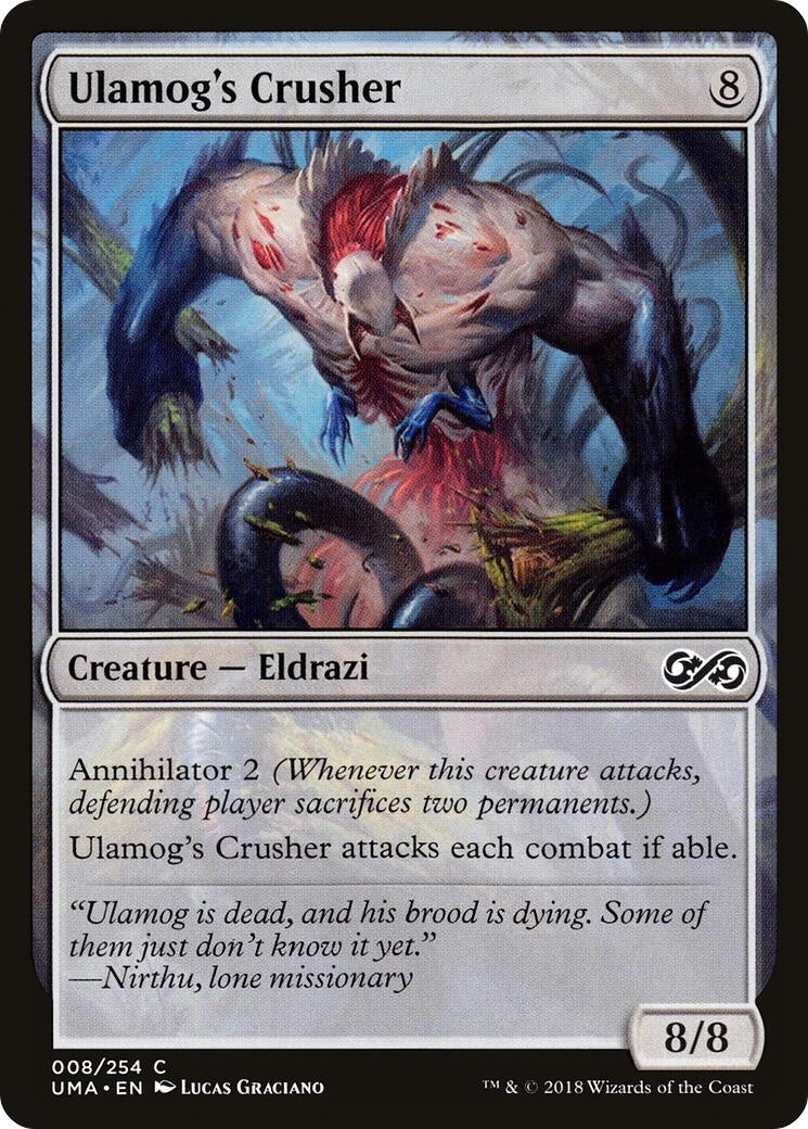 Image for Ulamog's Crusher (8) (Ultimate Masters) (UMA) - Magic: The Gathering