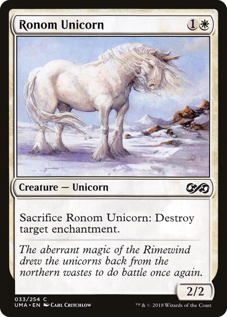 Image for Ronom Unicorn (33) (Ultimate Masters) (UMA) - Magic: The Gathering