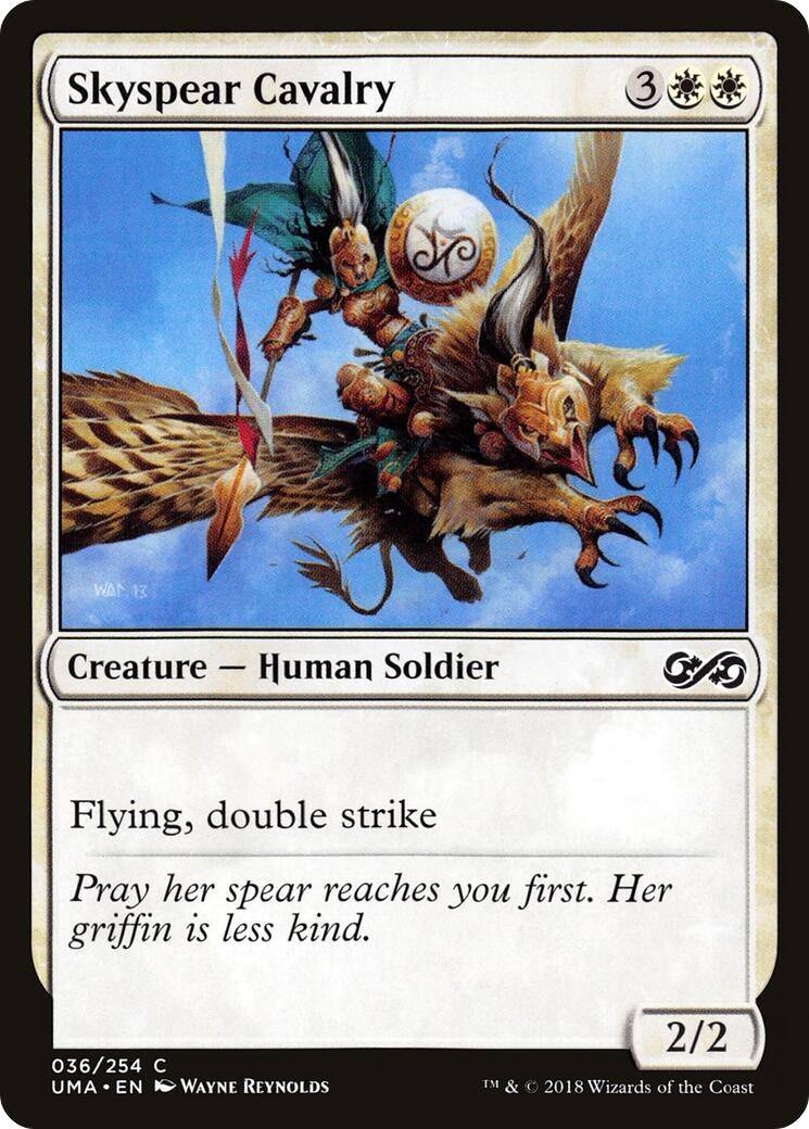 Image for Skyspear Cavalry (36) (Ultimate Masters) (UMA) - Magic: The Gathering
