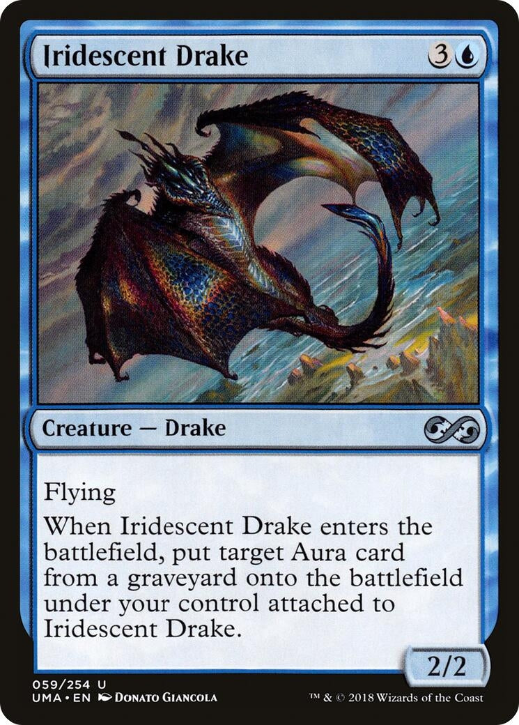Image for Iridescent Drake (59) (Ultimate Masters) (UMA) - Magic: The Gathering