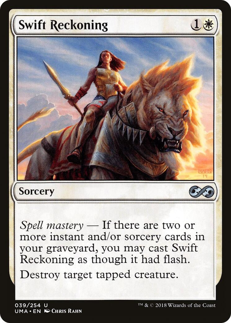 Image for Swift Reckoning (39) (Ultimate Masters) (UMA) - Magic: The Gathering