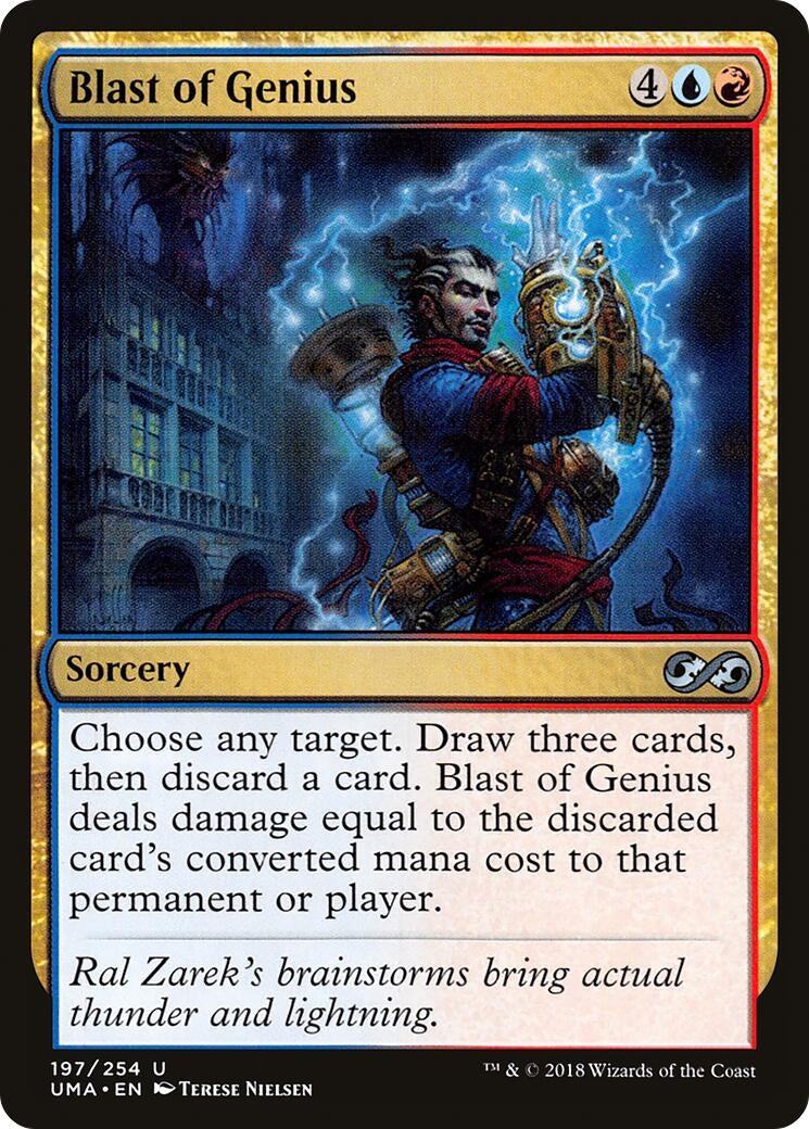 Image for Blast of Genius (197) (UMA) - Magic: The Gathering