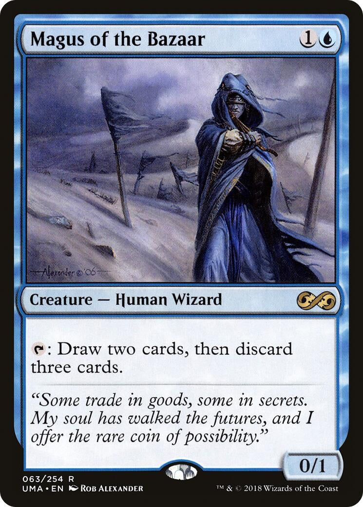 Image for Magus of the Bazaar (63) (Ultimate Masters) (UMA) - Magic: The Gathering