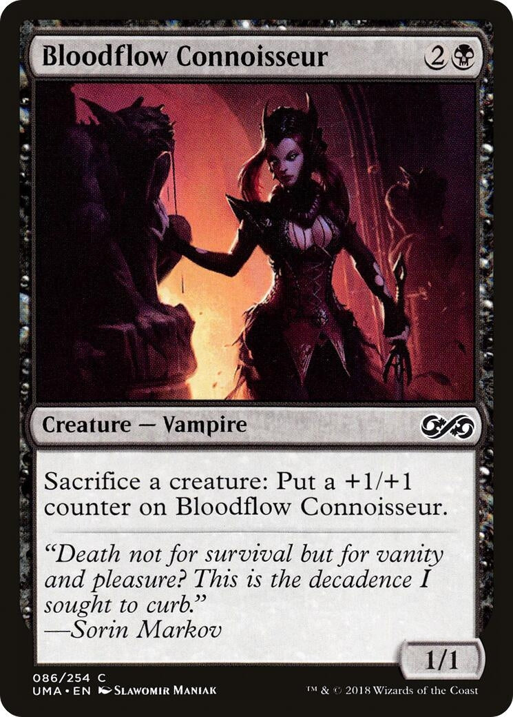 Image for Bloodflow Connoisseur (86) (Ultimate Masters) (UMA) - Magic: The Gathering