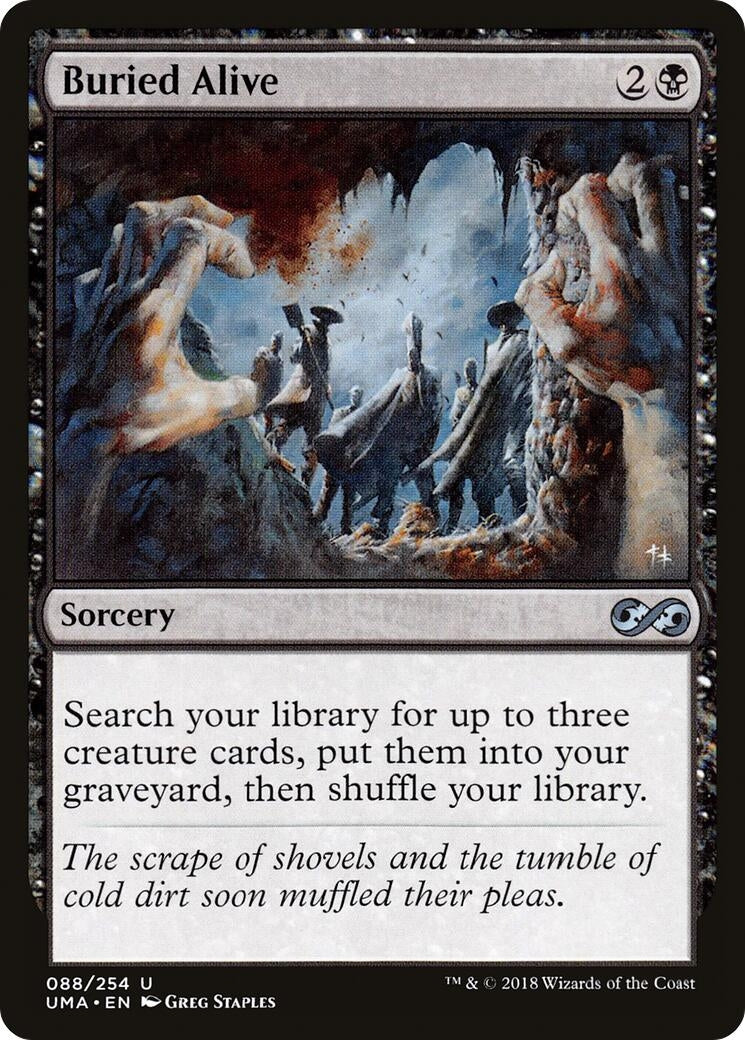 Image for Buried Alive (88) (Ultimate Masters) (UMA) - Magic: The Gathering