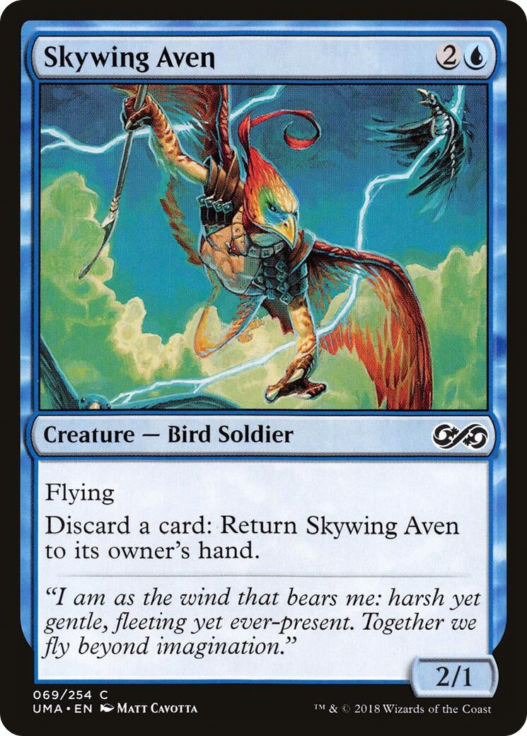 Image for Skywing Aven (69) (Ultimate Masters) (UMA) - Magic: The Gathering