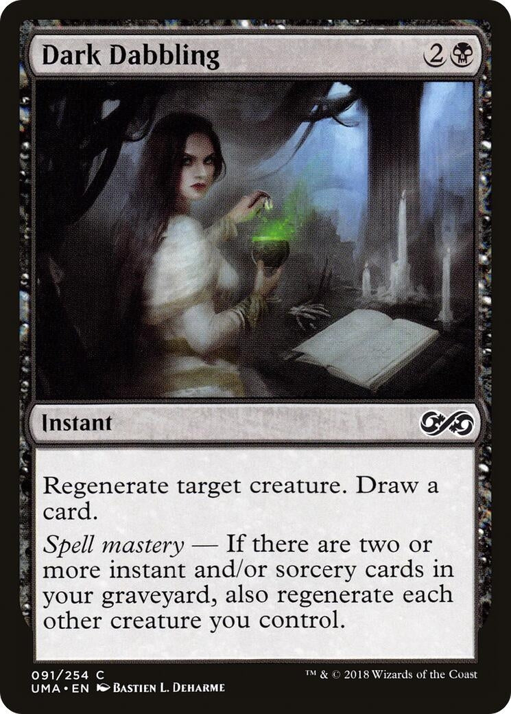 Image for Dark Dabbling (91) (Ultimate Masters) (UMA) - Magic: The Gathering