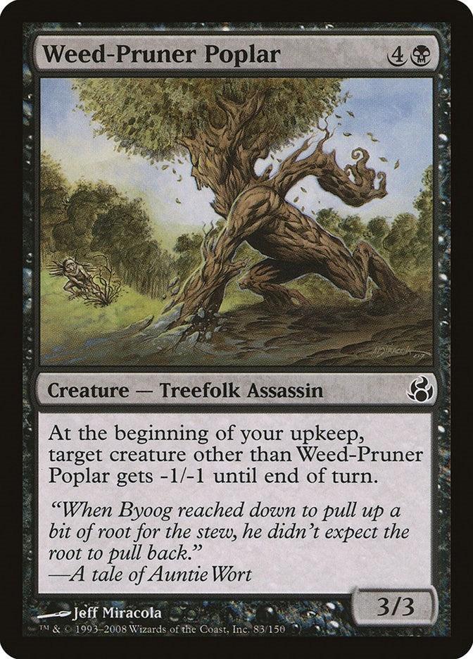 Image for Weed-Pruner Poplar (83) (Morningtide) - Magic: The Gathering
