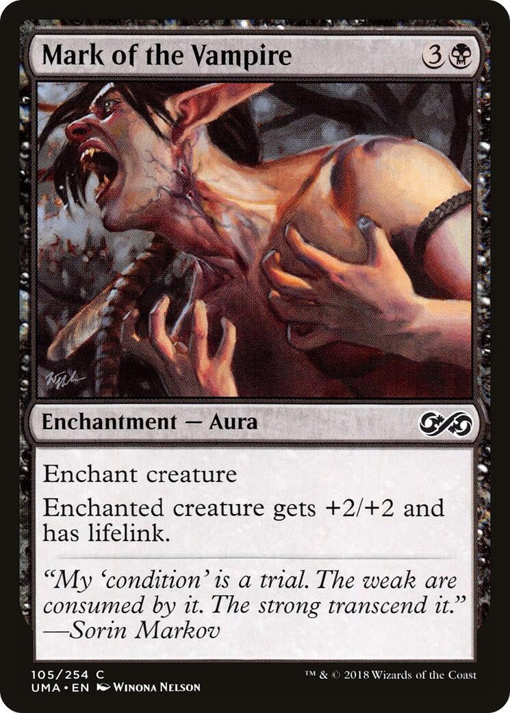 Image for Mark of the Vampire (105) (Ultimate Masters) (UMA) - Magic: The Gathering