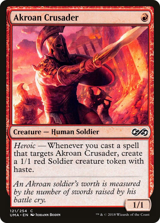 Image for Akroan Crusader (121) (Ultimate Masters) (UMA) - Magic: The Gathering
