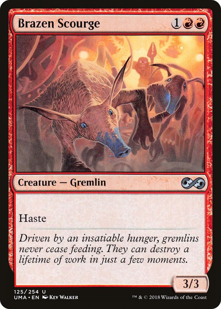 Image for Brazen Scourge (125) (Ultimate Masters) (UMA) - Magic: The Gathering
