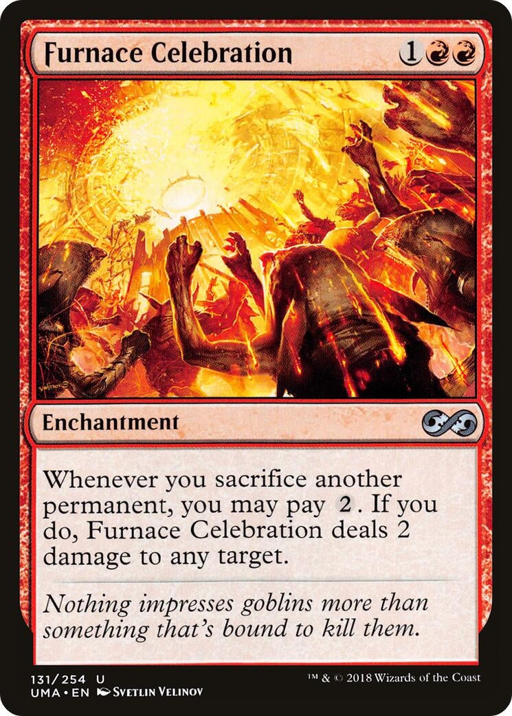 Image for Furnace Celebration (131) (Ultimate Masters) (UMA) - Magic: The Gathering