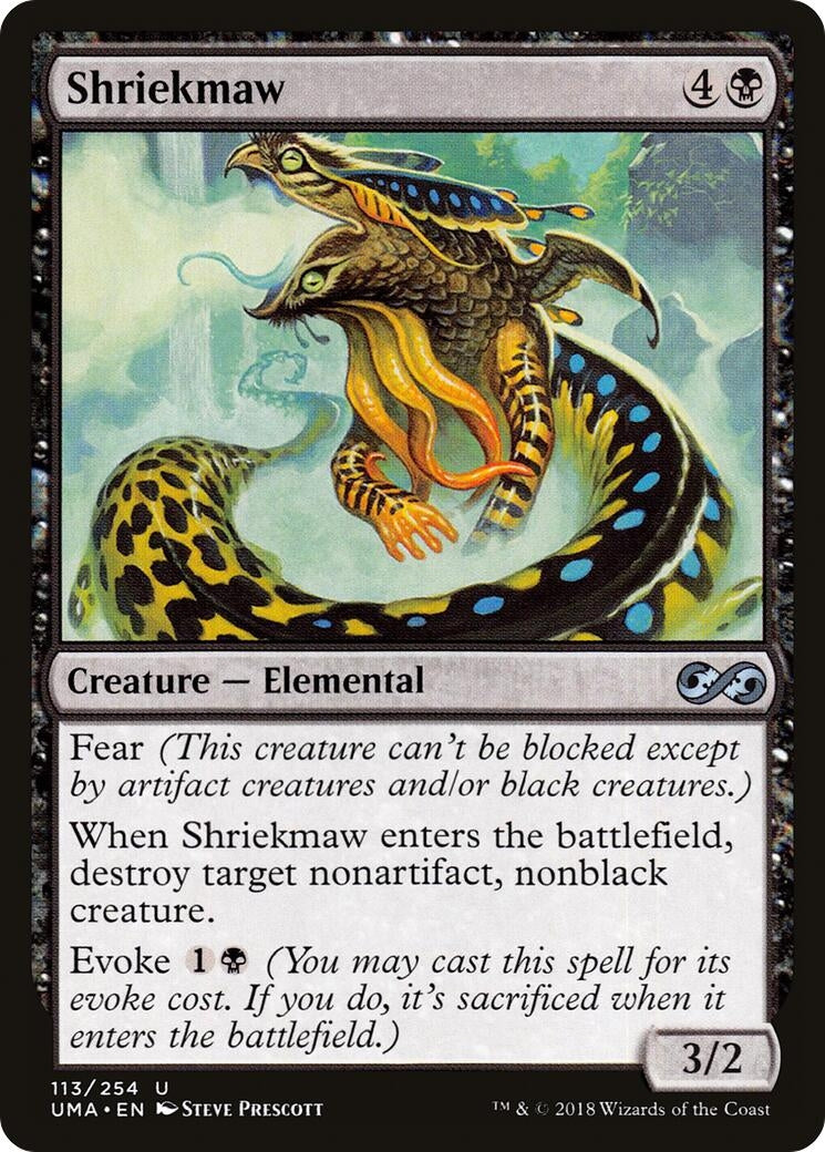 Image for Shriekmaw (113) (Ultimate Masters) (UMA) - Magic: The Gathering