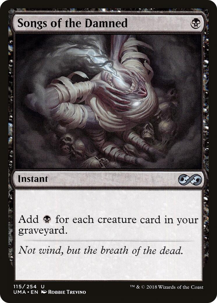 Image for Songs of the Damned (115) (Ultimate Masters) (UMA) - Magic: The Gathering