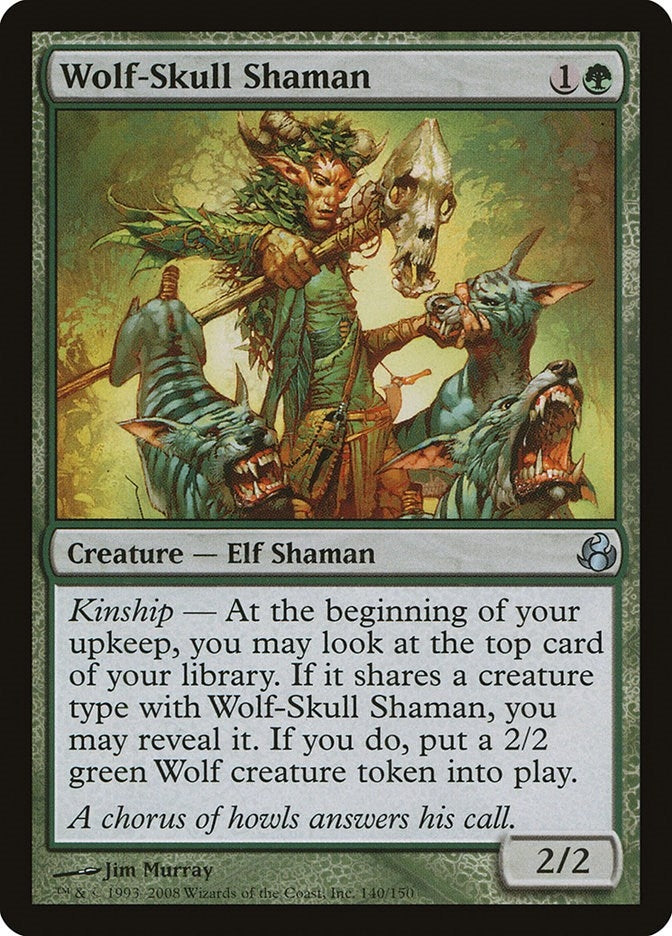 Image for Wolf-Skull Shaman (140) (Morningtide) - Magic: The Gathering