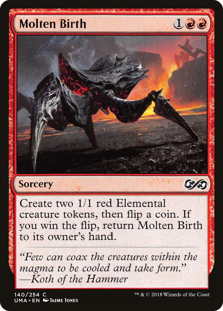 Image for Molten Birth (140) (Ultimate Masters) (UMA) - Magic: The Gathering