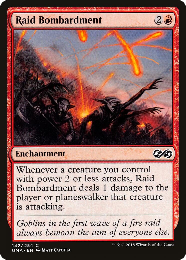 Image for Raid Bombardment (142) (Ultimate Masters) (UMA) - Magic: The Gathering