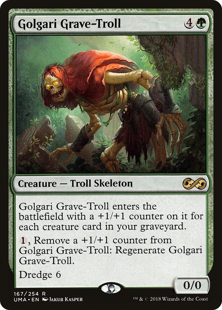Image for Golgari Grave-Troll (167) (Ultimate Masters) (UMA) - Magic: The Gathering
