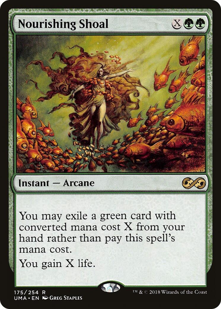 Image for Nourishing Shoal (175) (Ultimate Masters) (UMA) - Magic: The Gathering