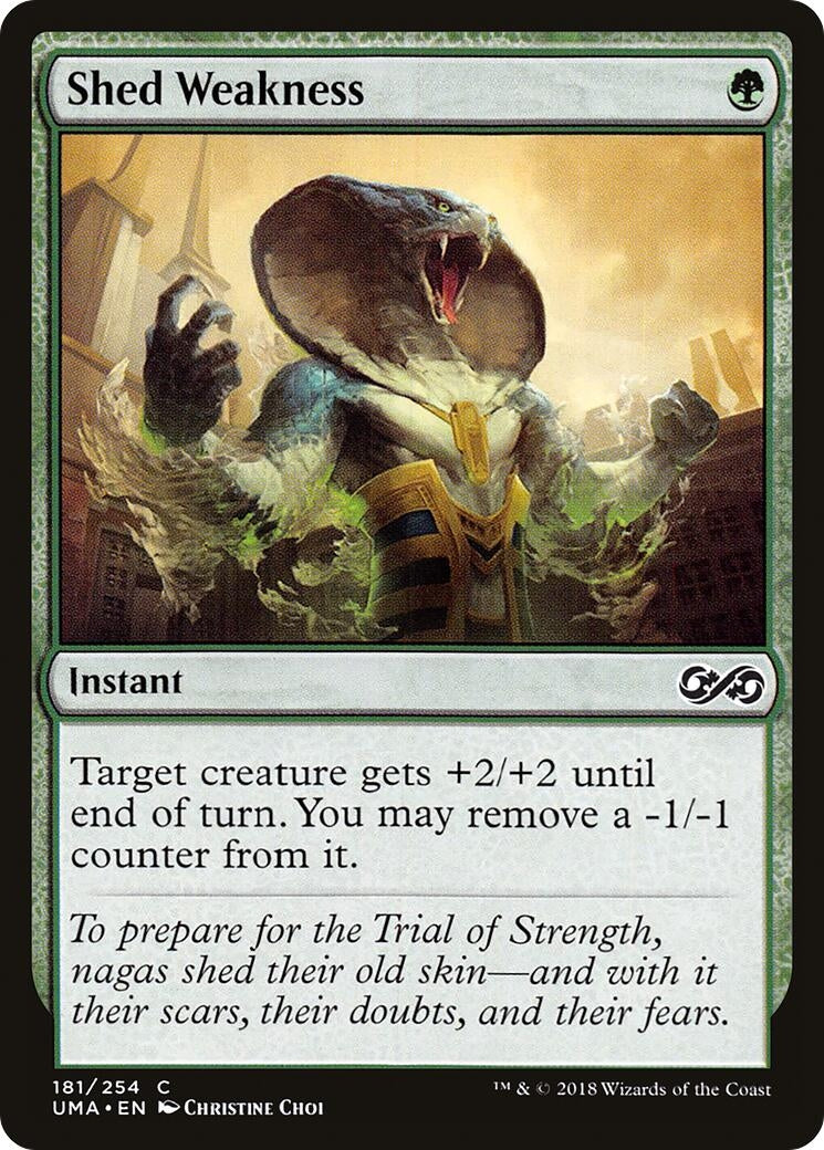 Image for Shed Weakness (181) (Ultimate Masters) (UMA) - Magic: The Gathering