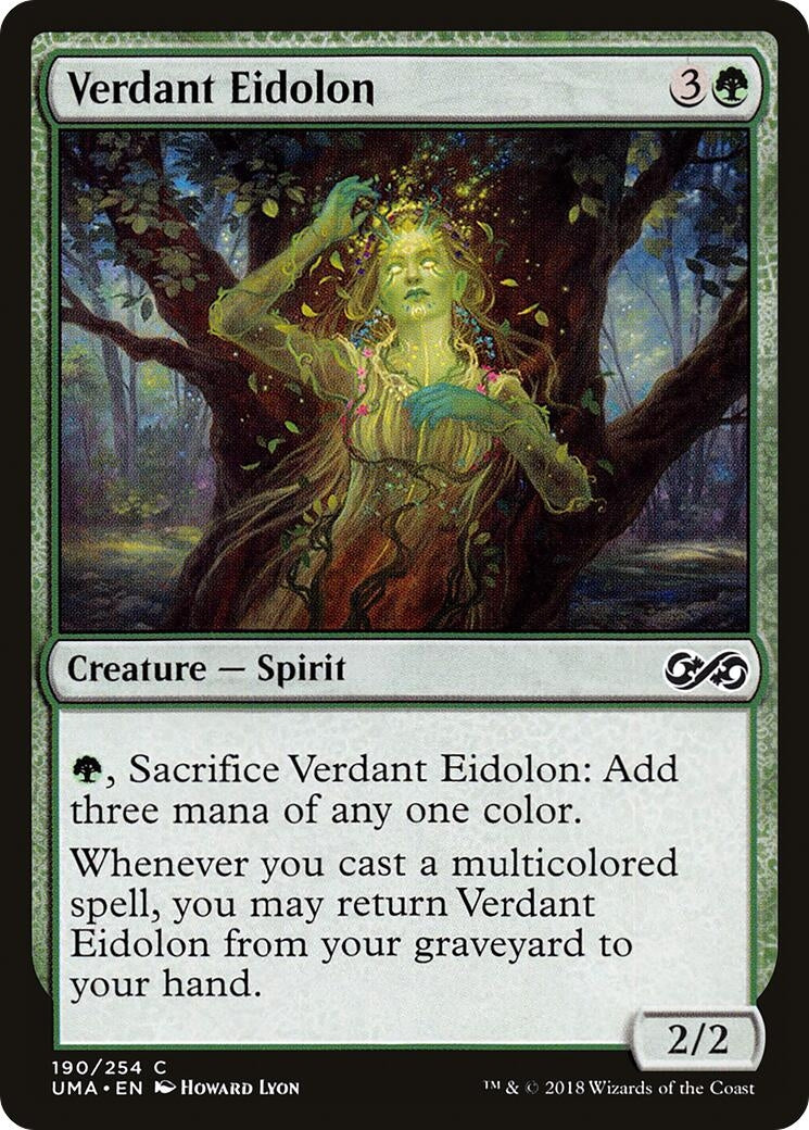 Image for Verdant Eidolon (190) (Ultimate Masters) (UMA) - Magic: The Gathering