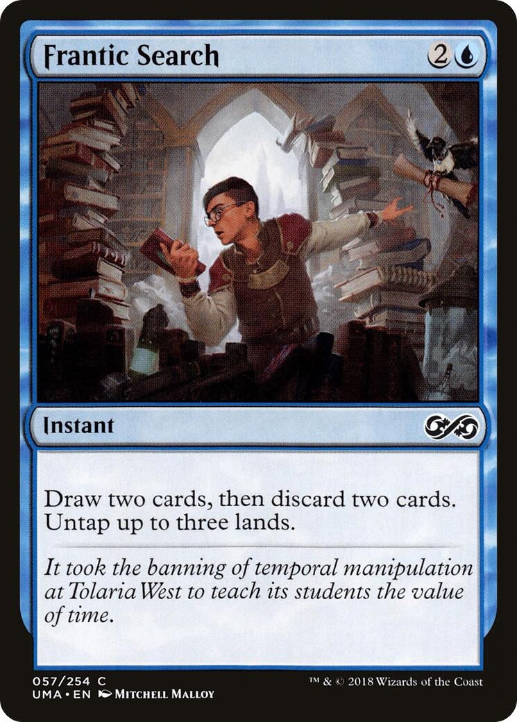 Image for Frantic Search (57) (Ultimate Masters) (UMA) - Magic: The Gathering