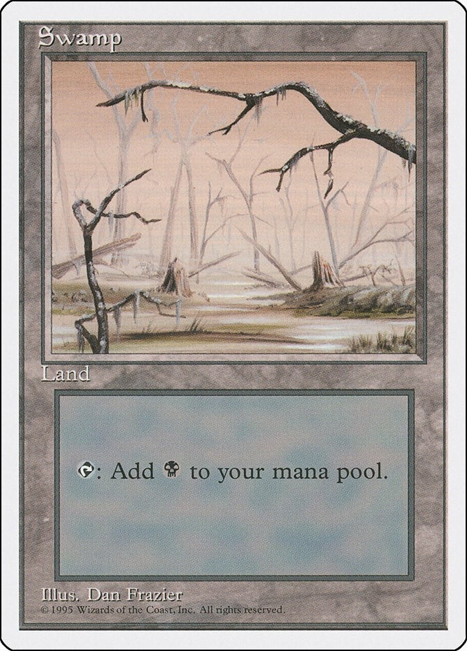 Swamp (B) (190) (Fourth Edition)
