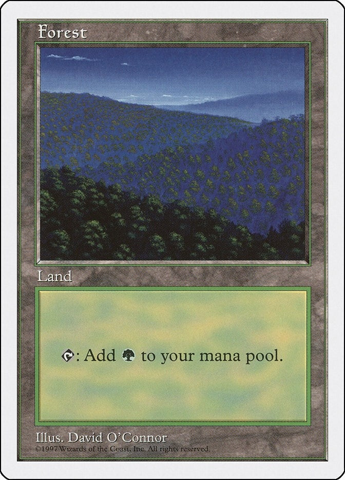 Image for Forest (447) (447) (Fifth Edition) - Magic: The Gathering