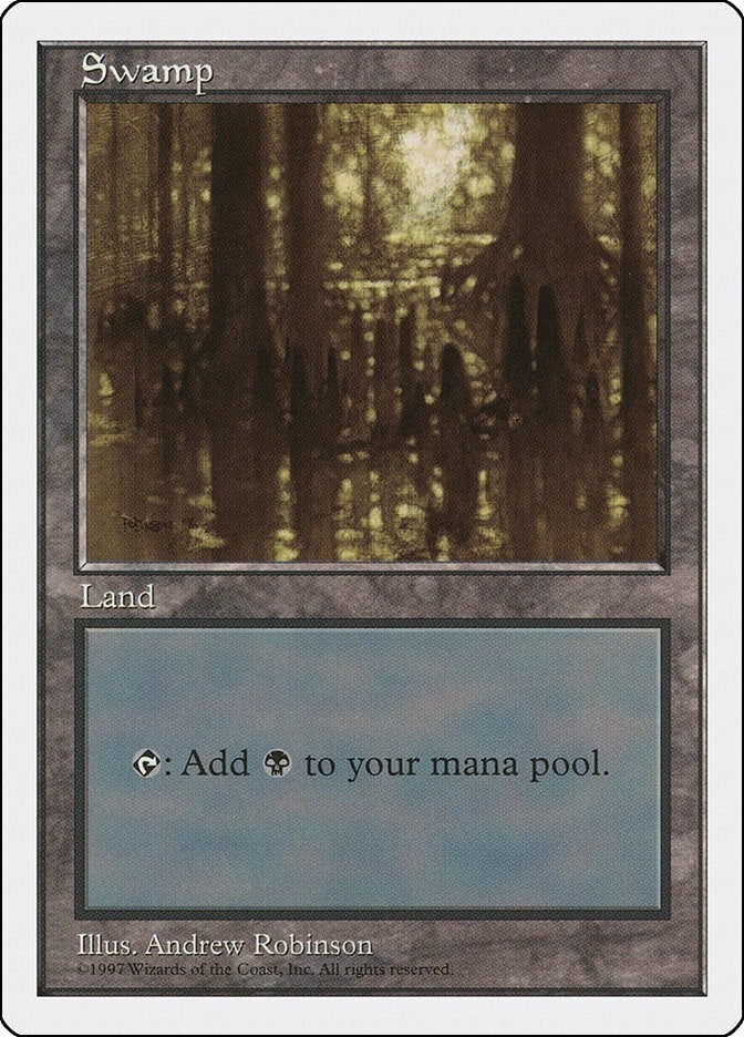 Image for Swamp (438) (438) (Fifth Edition) - Magic: The Gathering