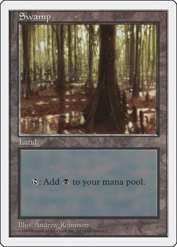 Image for Swamp (439) (439) (Fifth Edition) - Magic: The Gathering