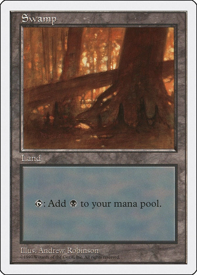 Image for Swamp (440) (440) (Fifth Edition) - Magic: The Gathering