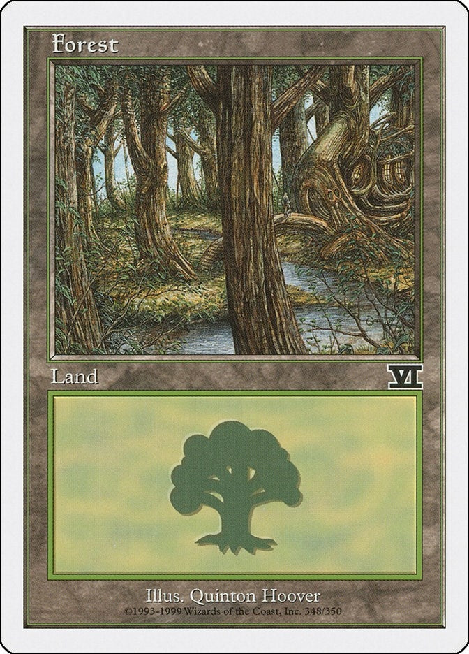 Image for Forest (348) (348) (Classic Sixth Edition) - Magic: The Gathering