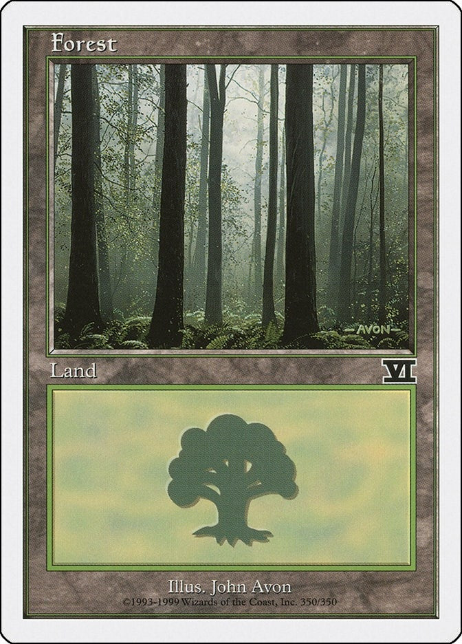 Image for Forest (350) (350) (Classic Sixth Edition) - Magic: The Gathering